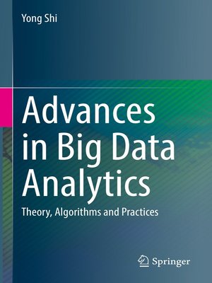 cover image of Advances in Big Data Analytics